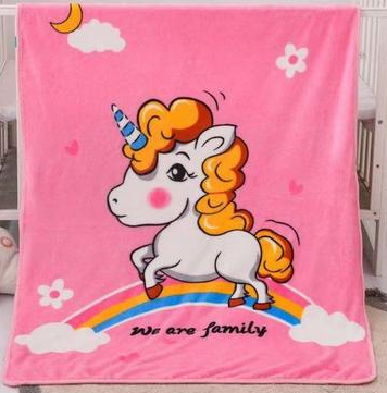Blanket - Small - Unicorn Image