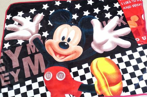 Blanket - Small - Mickey Image