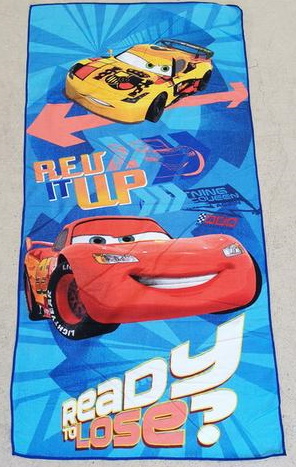 Flat Towel - Cars 3 Image