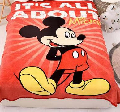 Blanket - Large - Mickey Image