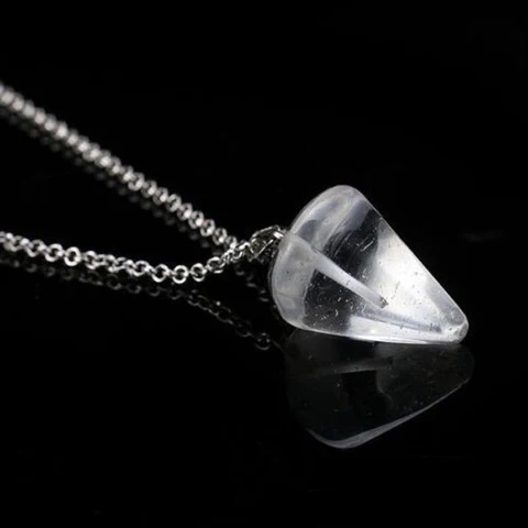 Gemstone Necklace - Clear Quartz Image